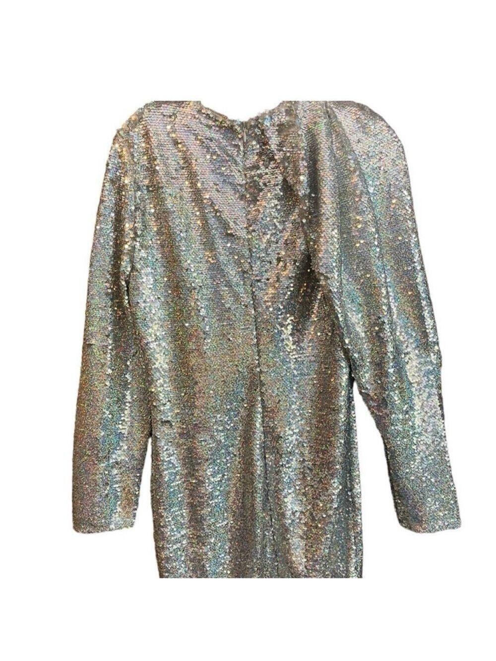 Zara Sequined Dress Large - Picture 4 of 7